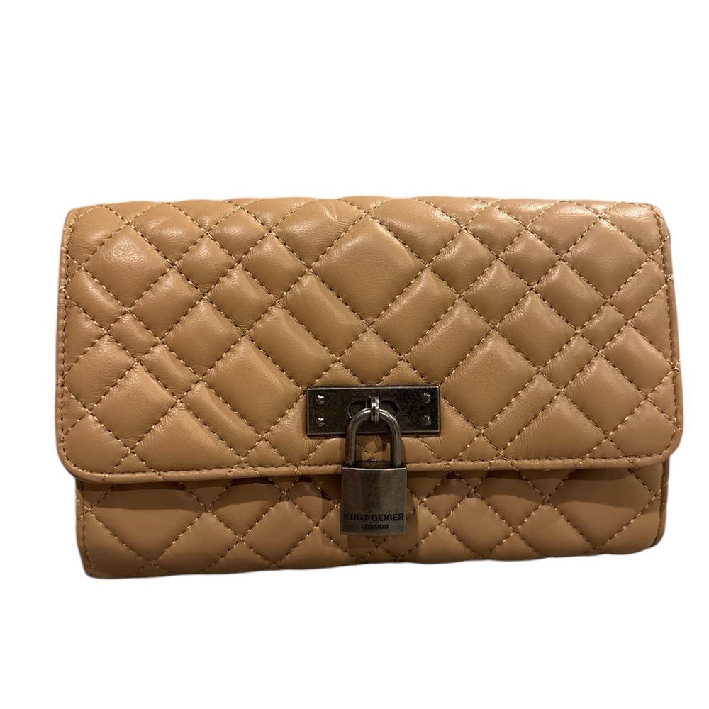 KURT GEIGER Brixton Quilted Chain
Wallet